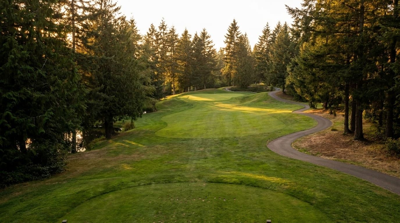 Illustrative placeholder view of hole 2, a 166 yard par 3
